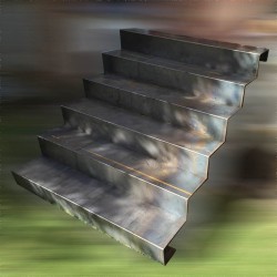 CORTEN STEEL STAIRCASE